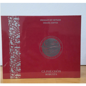 Cà Phê Chồn Robusta (51gr) Hộp Giấy