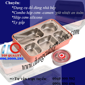 Hộp cơm giữ nhiệt inox 304