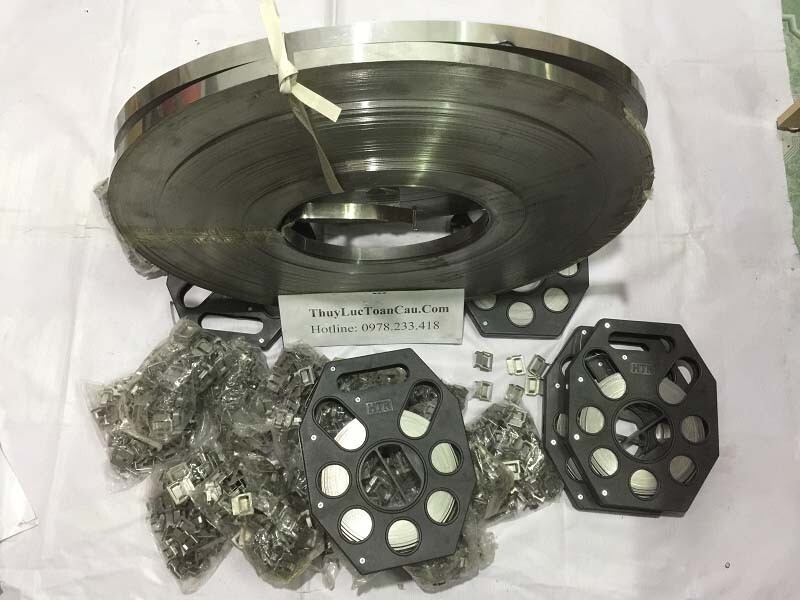 Hộp dây đai inox, Chốt khóa đai inox 430 201 304