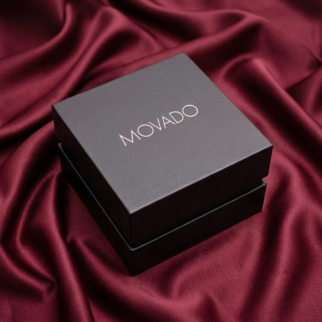 Hộp Đựng Đồng Hồ Movado Sang Trọng: Nâng Tầm Đẳng Cấp & Tạo Uy Tín Tột Bậc cho Tuyệt Tác Thời Gian
