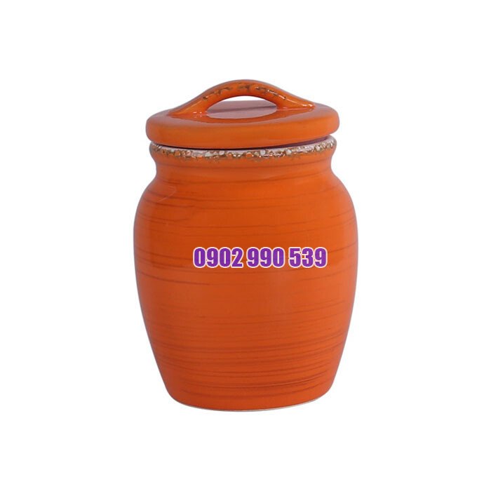 Hộp đựng có nắp SALONIKA (Cam)