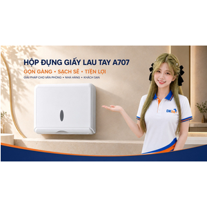 Hộp Đựng Giấy Lau Tay Nhựa ABS05 Treo Tường
