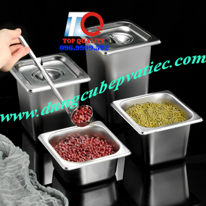 Hộp đựng thạch trà sữa vuông nhiều độ cao
