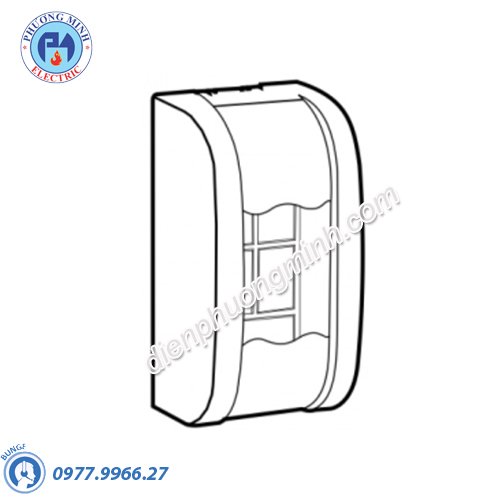 Hộp gắn nổi chứa át kiểu BS68N loại to - Model HA/BS68N