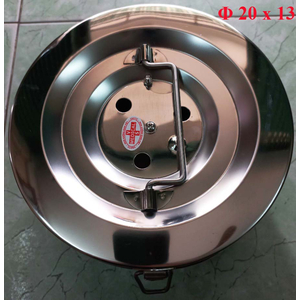 Hộp hấp tròn inox VSI