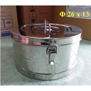 Hộp hấp tròn inox VSI