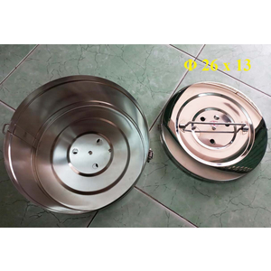Hộp hấp tròn inox VSI