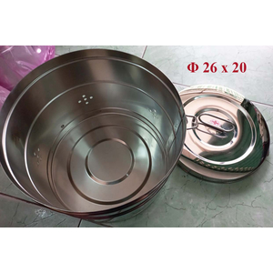 Hộp hấp tròn inox VSI