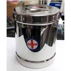 Hộp đựng gòn inox Vinh Tấn