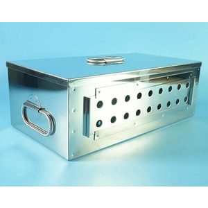 Hộp inox hấp chữ nhật VSI 34 x 18 x 12 cm