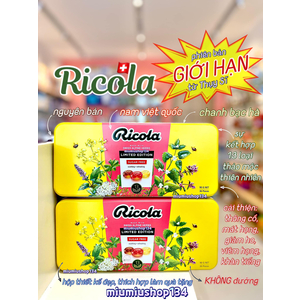 Hộp kẹo thảo mộc Ricola phiên bản giới hạn 90g🇨🇭