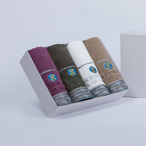 Hộp Khăn Quà Tặng 4 Chiếc TG PLatinum