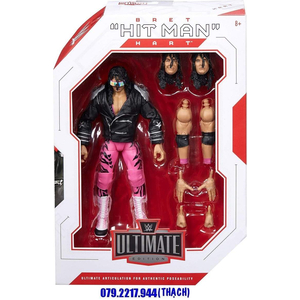 [HỘP MÓP] WWE BRET HIT MAN HART - ULTIMATE EDITION SERIES 2