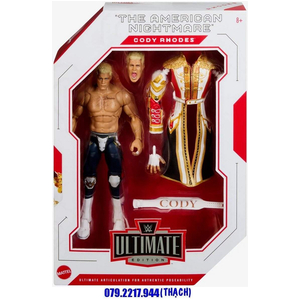 [HỘP MÓP] WWE CODY RHODES - ULTIMATE EDITION SERIES 21