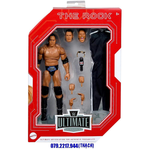 [HỘP MÓP] WWE THE ROCK - ULTIMATE EDITION LEGENDS (EXCLUSIVE)