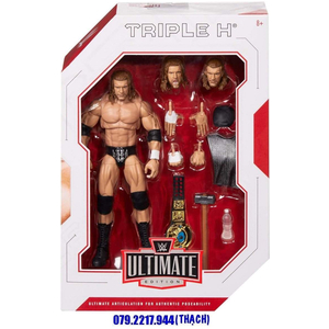 [HỘP MÓP] WWE TRIPLE H - ULTIMATE EDITION SERIES 3 (ĐÃ KHUI HỘP TRƯNG BÀY Ở SHOP)