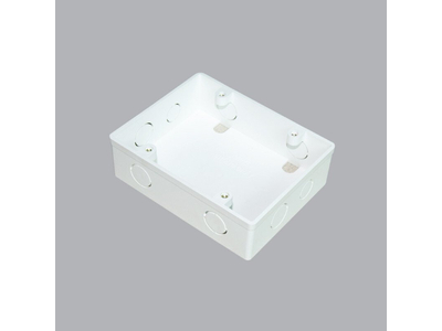 Hộp nhựa âm tường dùng cho 2 mặt đơn A157ND