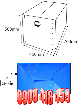 Thùng nhựa PP DANPLA