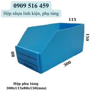 Hộp nhựa đựng phụ tùng số 1