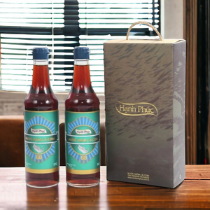 Hộp Nước Mắm 60 Độ Đạm Hạnh Phúc 2 Chai 500ml( CÓ THÙNG XỐP)