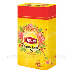 Hộp quà Bát Giác Trà Lipton Nhãn Vàng 30 gói
