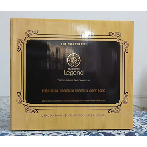 Hộp quà Trung Nguyên Legend - Kèm Bộ Tách và Phin Đen Trung Nguyên