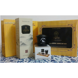 Cà phê Chồn Legend-Hộp Quà có Phin Legend