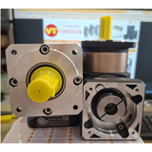 HỘP SỐ GIẢM TỐC HÀNH TINH VUÔNG GỐC CHO ĐỘNG CƠ AC SERVO 750W TỈ LỆ 1/5 1/10 MỚI LSRZ090 Loz Gearbox Mặt Bích 90mm