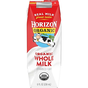 Horizon Organic Whole Milk 236ml