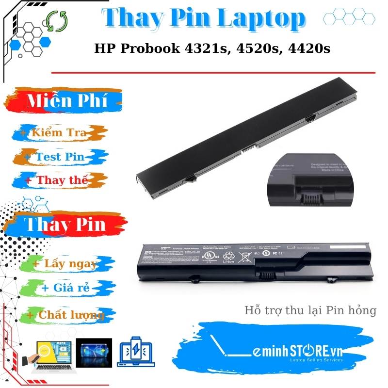 Pin Laptop HP Probook 4321s