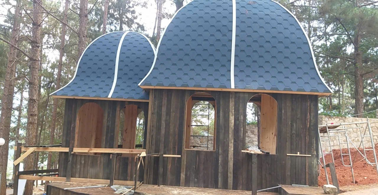 Ngói lợp bitum phủ đá dạng tổ ong HP001-BITUM-BINH DƯƠNG