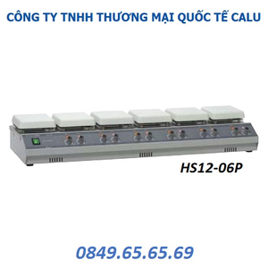 Máy khuấy từ gia nhiệt 6 vị trí HS12-06P