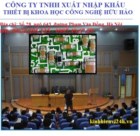 Kính hiển vi có kỹ thuật số có camera kết nối tivi HSD-300V