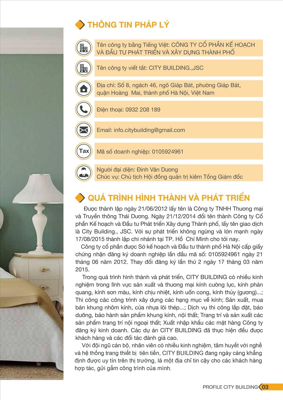 HỒ SƠ NĂNG LỰC
