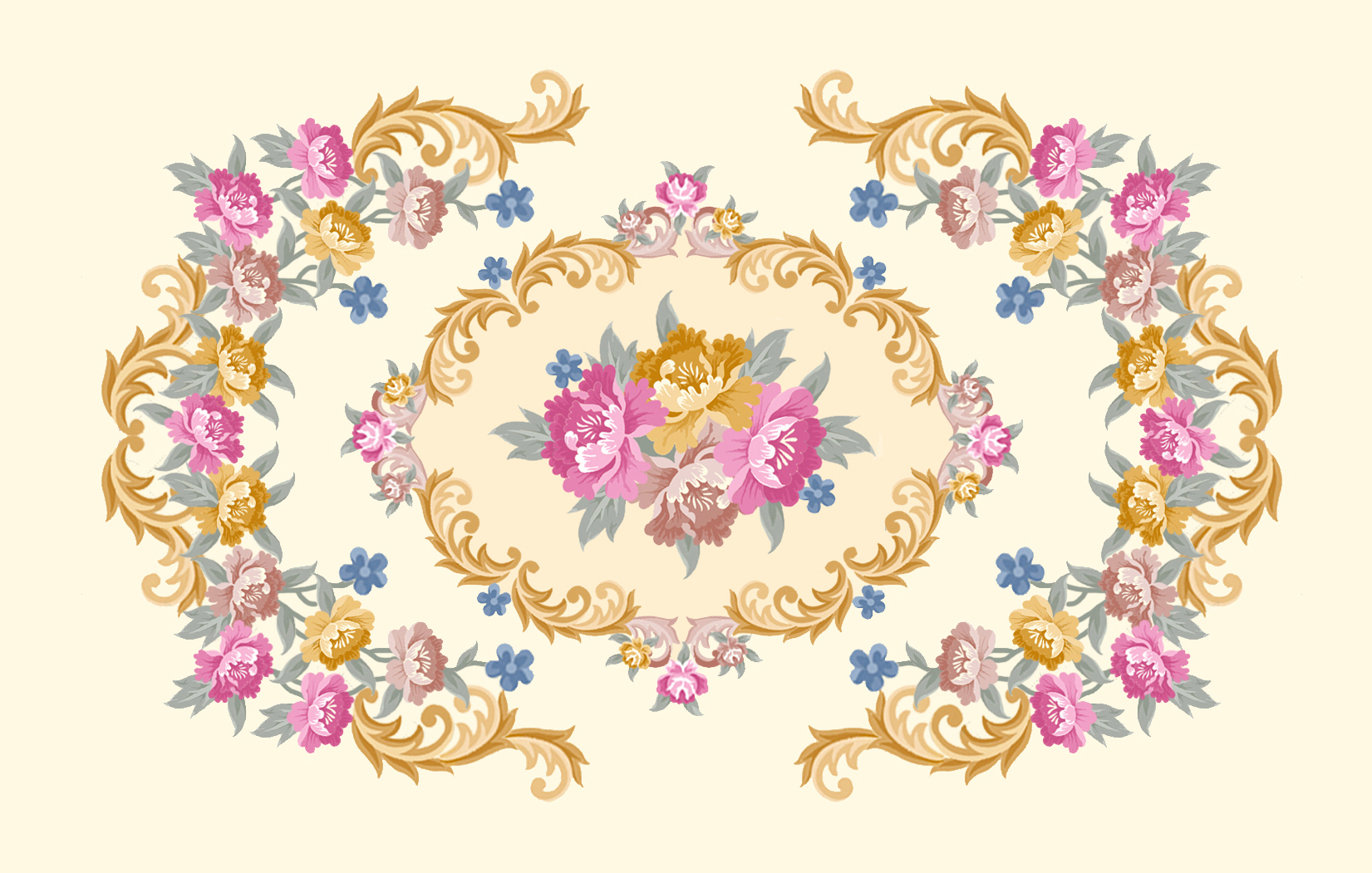 Thảm khánh tiết dệt tay sợi Acrylic KT07