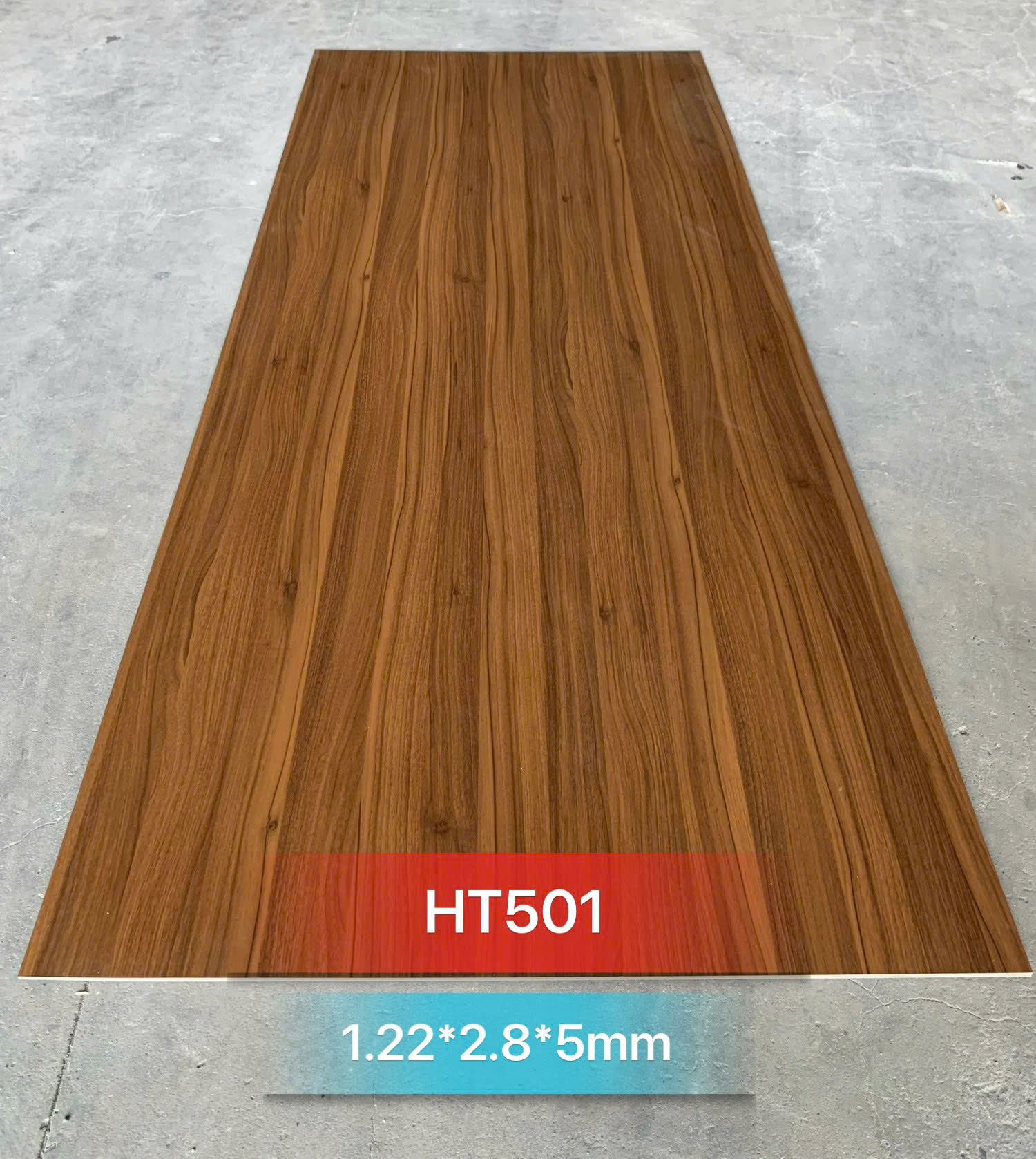 Tấm ốp sợi than tre HTHN - Vân GỖ 5mm- 8mm