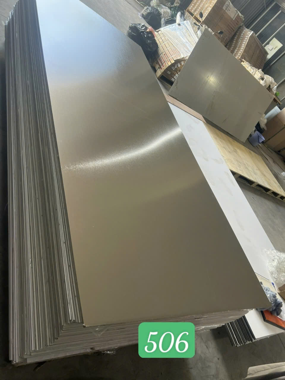 Tấm ốp sợi than tre HT- XƯỚC KIM LOẠI 5mm và 8mm