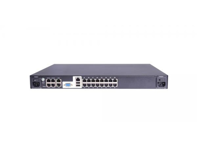 1-local/ 2-remote users 16 port CAT5 KVM over IP Switch - HT5216 (EOL)