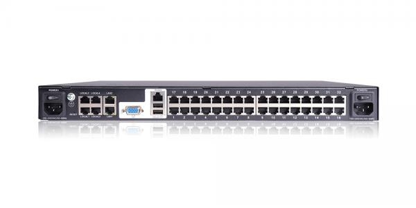 1-local/ 4-remote users 32 port CAT5 KVM over IP Switch - HT5432 (EOL)
