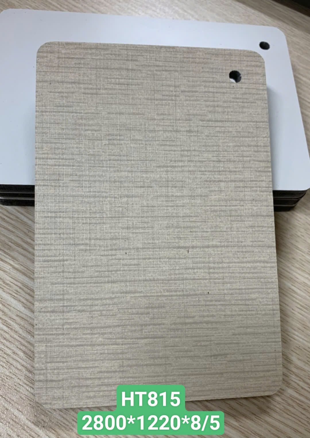 Tấm ốp sợi than tre HT- VÂN VẢI 5mm&8mm