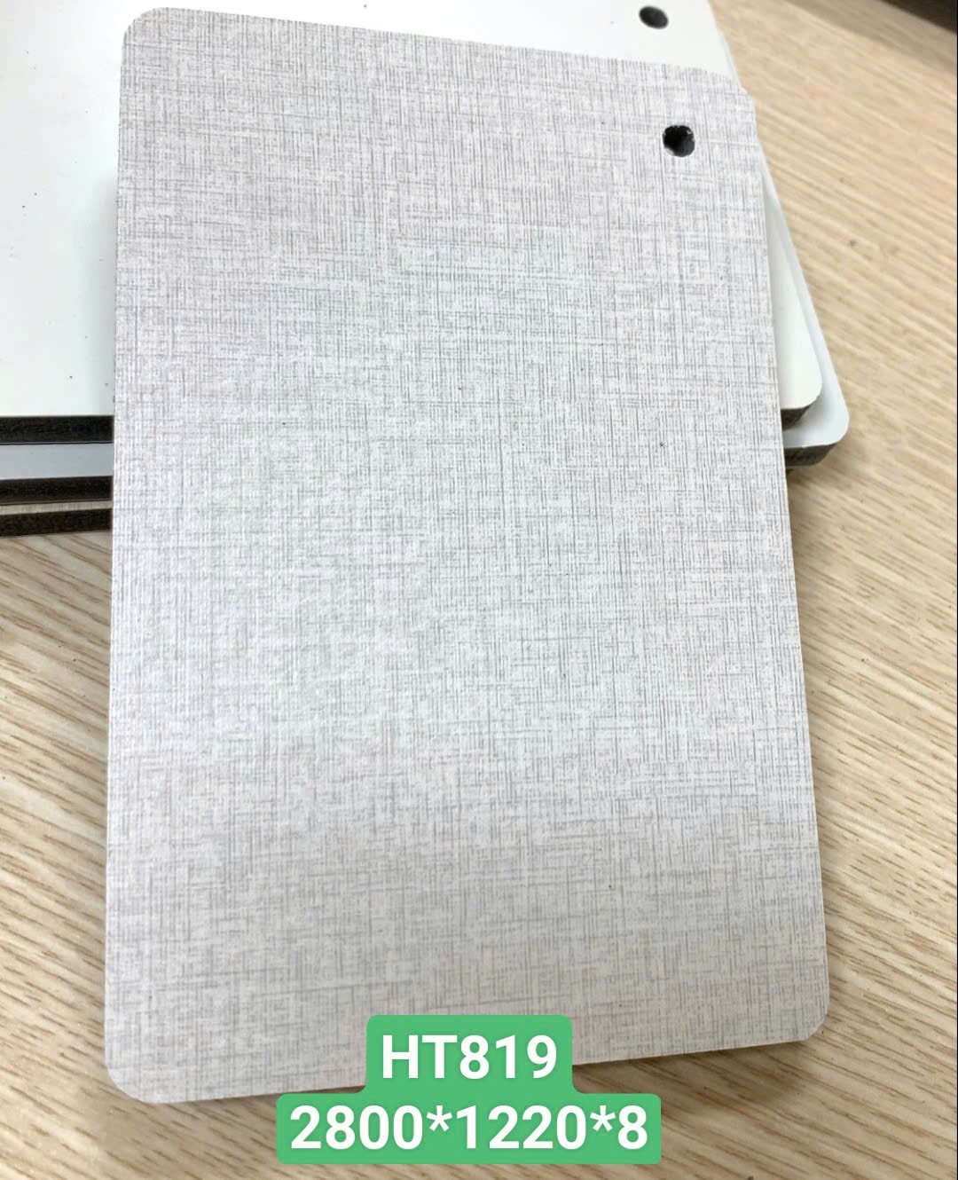 Tấm ốp sợi than tre HT- VÂN VẢI 5mm&8mm