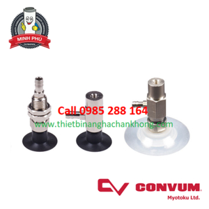 VACUUM PAD CONVUM - JAPAN THIN SERIES PAYK