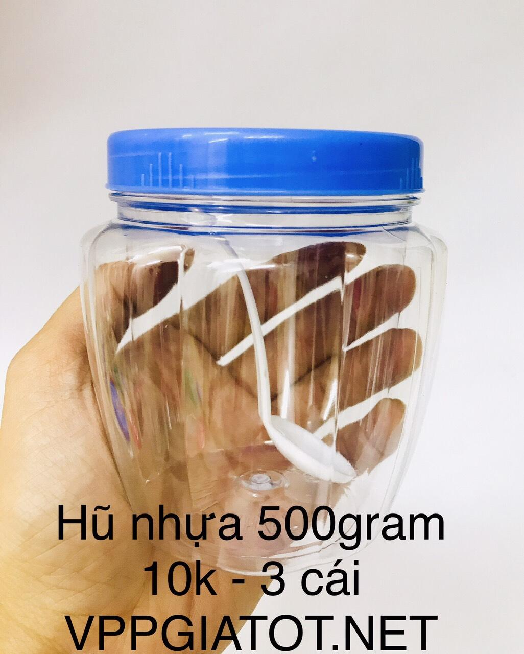 Hũ nhựa 500gram