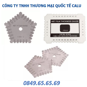 Thước đo độ dày màng sơn ướt Huatec MT-1701