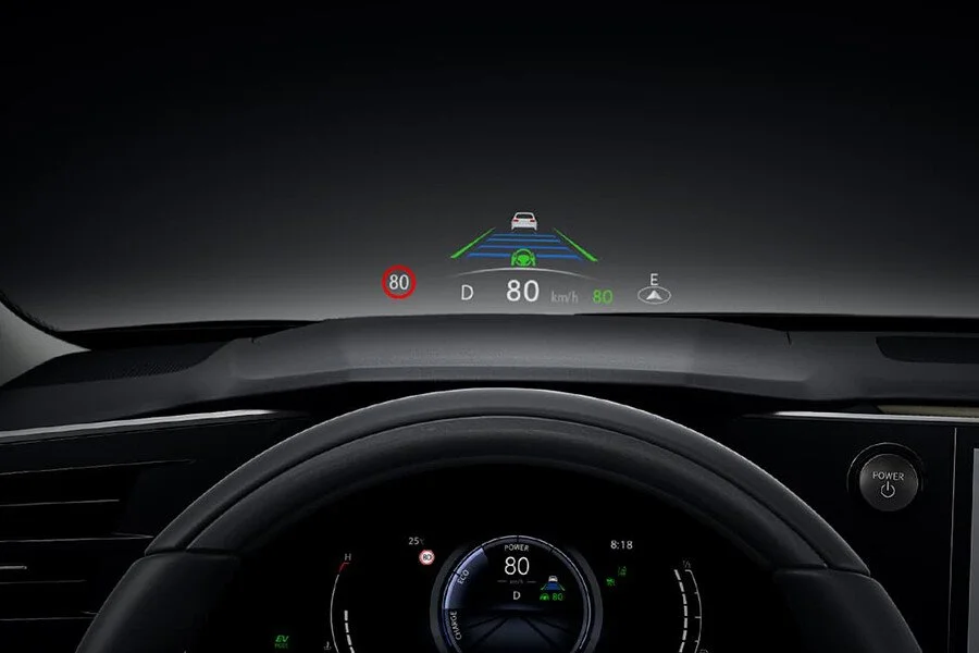 HUD Lexus RX 350h luxury