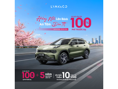 🌸 HỨNG KHỞI LĂN BÁNH – AN TÂM ĐÓN TẾT CÙNG LYNK & CO 🌸 Tháng đầu tiên của năm mới mở ra những cung đường ngập sắc xuân - nơi tâm thế hứng khởi và sự