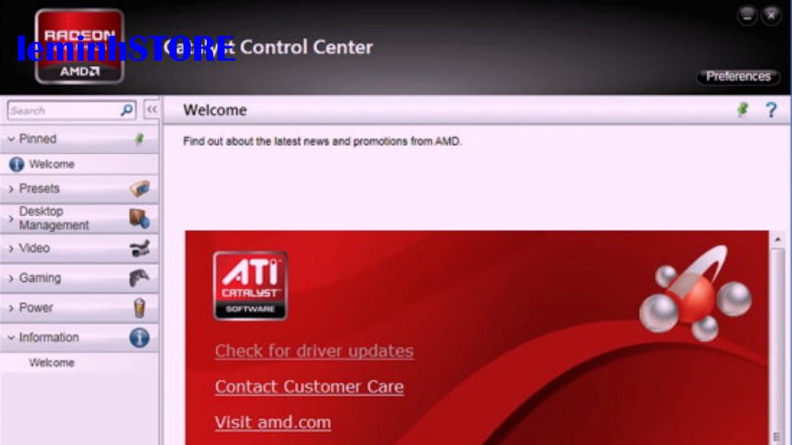 Catalyst Control Center Catalyst Control Center