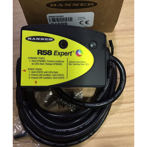 Hướng dẫn cài đặt cảm biến BANNER R58 Expert ( R58ECRGB1)