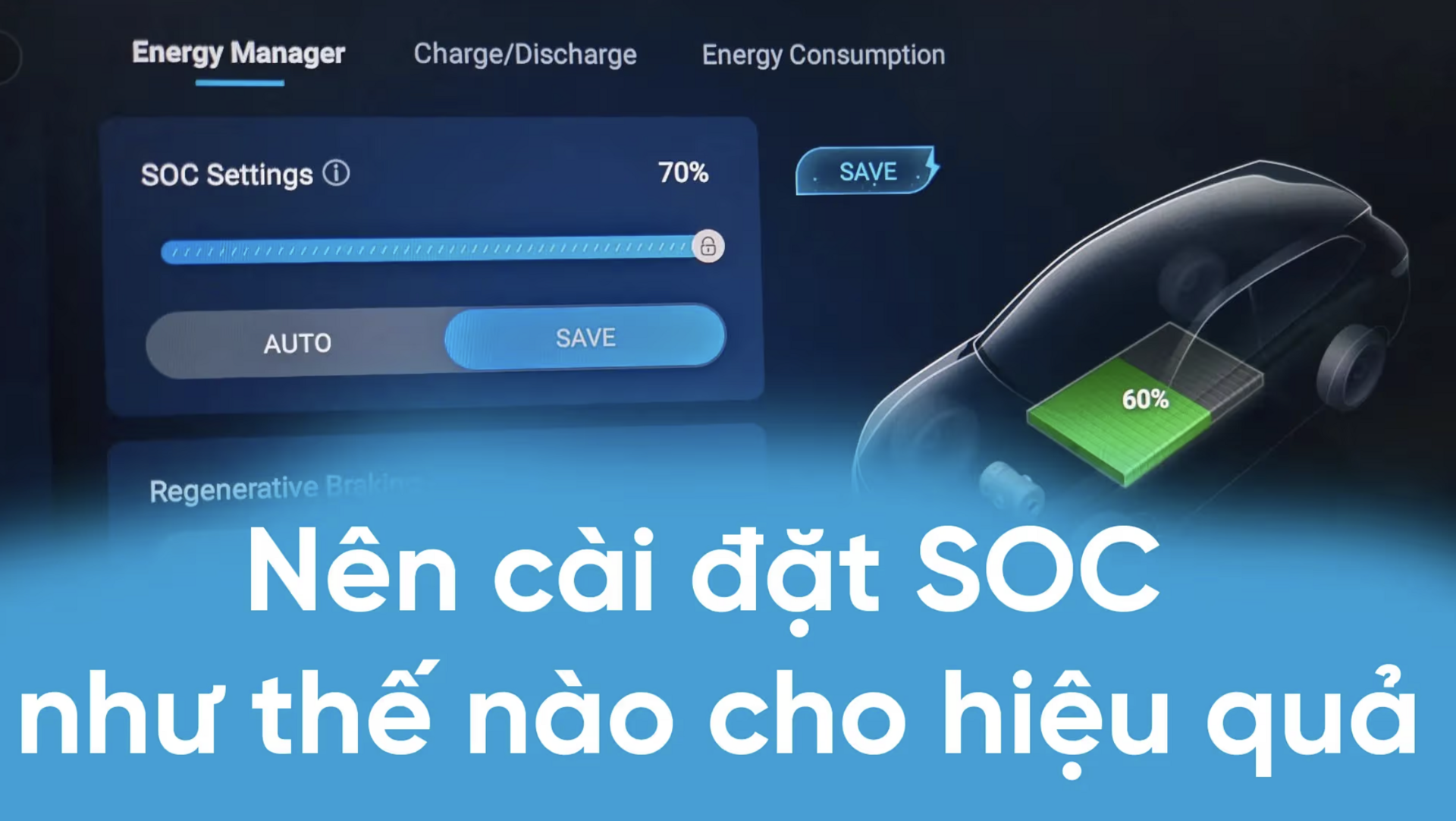 Hướng Dẫn Cài Đặt SOC Xe BYD DM-i Giúp Tiết Kiệm Xăng, Pin
