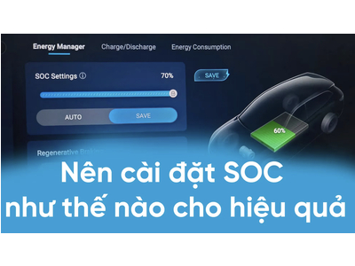 Hướng Dẫn Cài Đặt SOC Xe BYD DM-i Giúp Tiết Kiệm Xăng, Pin